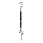Merck Pyrex Precision-bore Class A burette