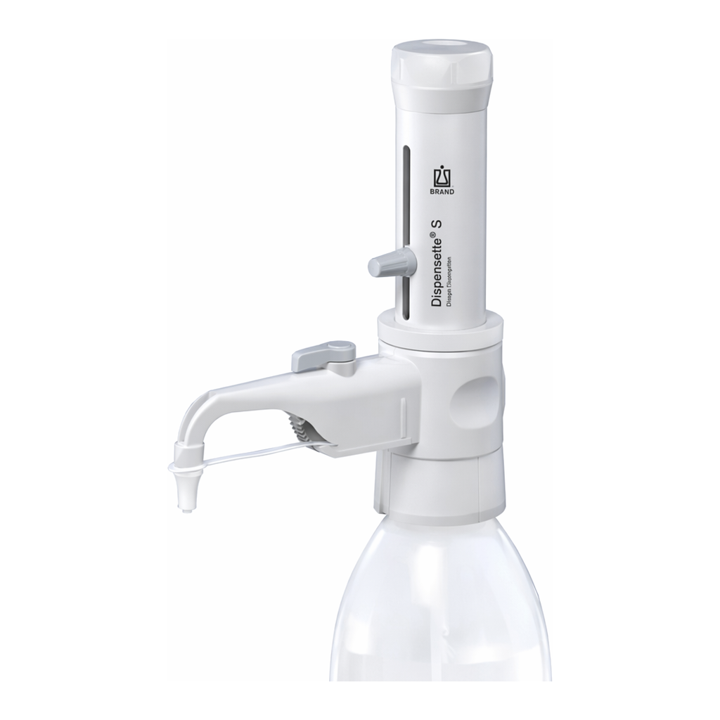 Merck BRAND Dispensette S Trace Analysis Analog-adjustable bottle-top dispenser
