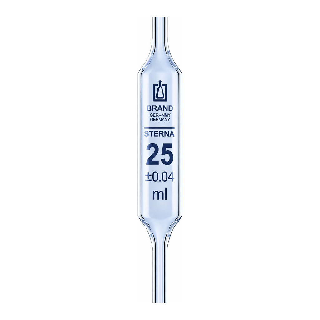 Merck BRAND SILBERBRAND ETERNA volumetric pipettes, calibrated to deliver