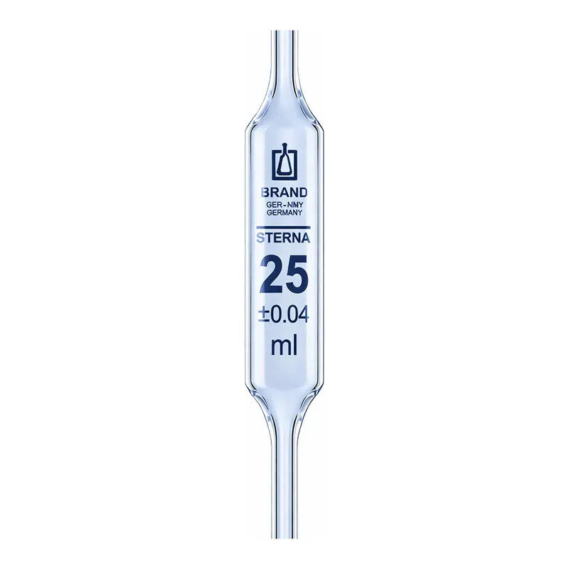 Merck BRAND SILBERBRAND ETERNA volumetric pipettes, calibrated to deliver