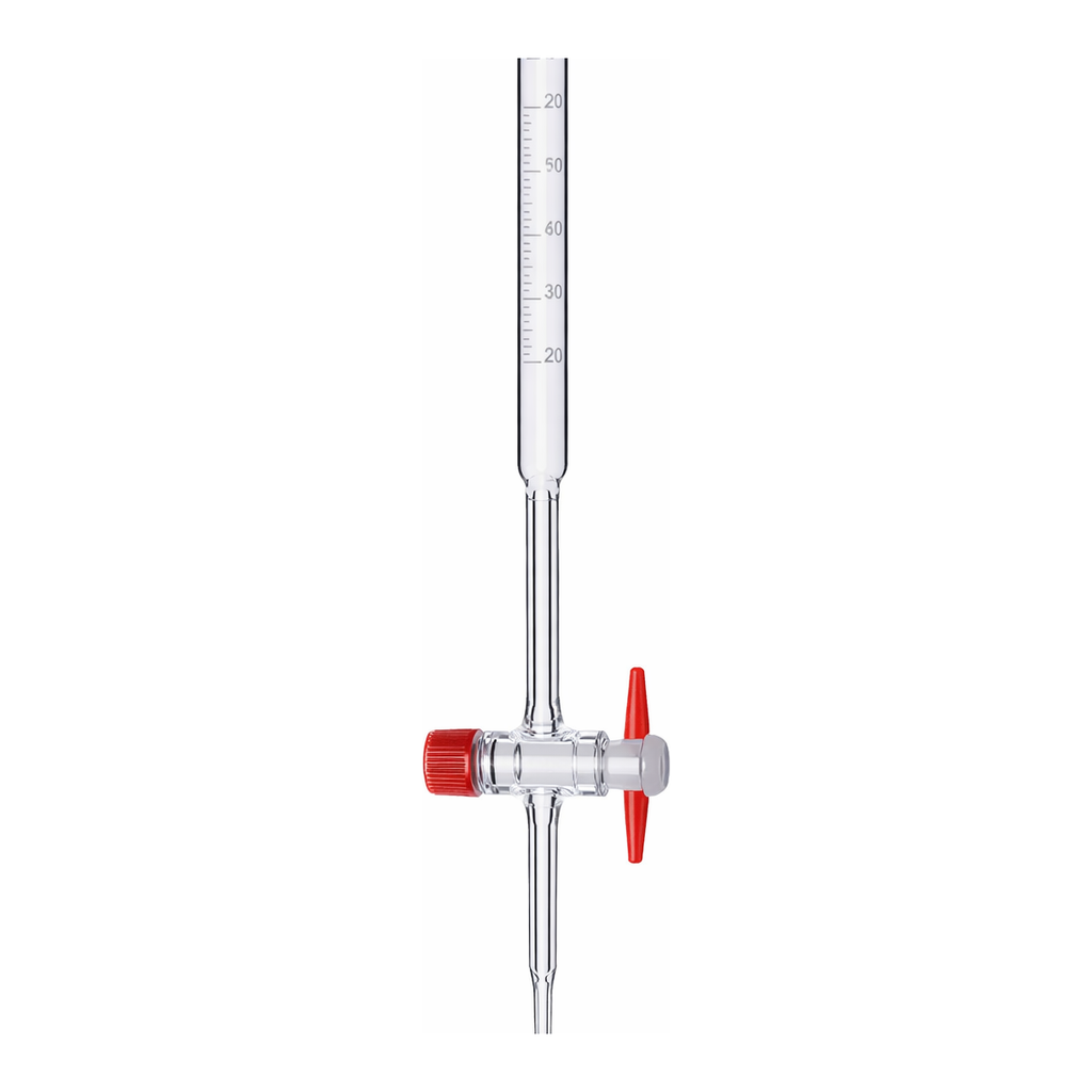 Merck Pyrex Burettes, class AS with PTFE key