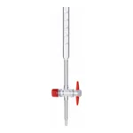 Merck Pyrex Burettes, class AS with PTFE key