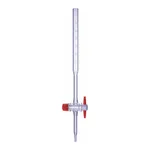 Merck Pyrex Burettes, class AS works certified with PTFE key