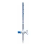 Merck Pyrex Burettes, Schellbach, class AS with glass key