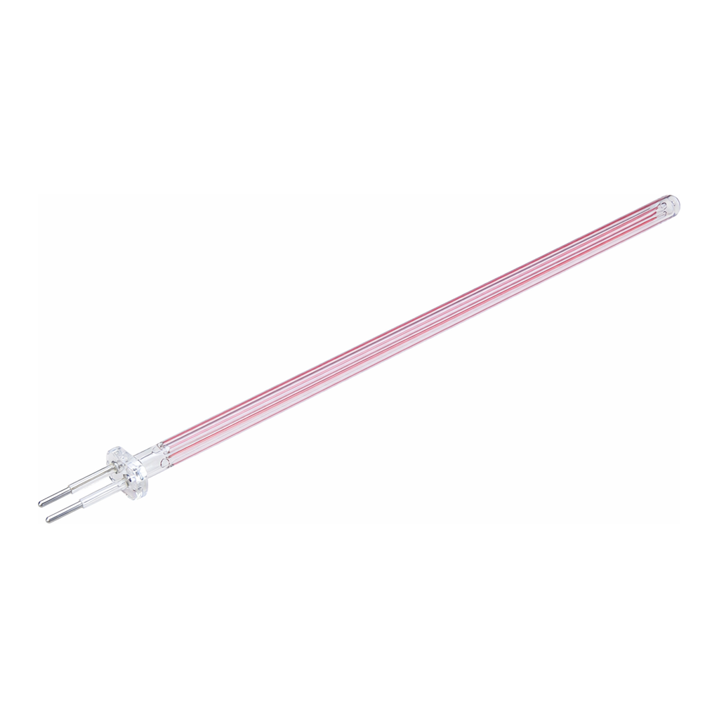 Merck Pyrex colored scale burette, with straight bore PTFE stopcock