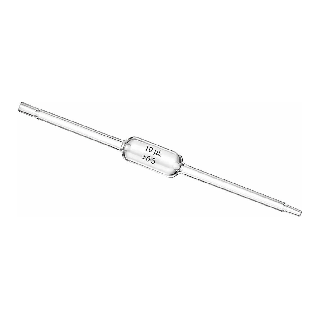 Merck Pyrex volumetric pipette, color-coded