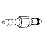 Merck Automatic shut-off quick-disconnect