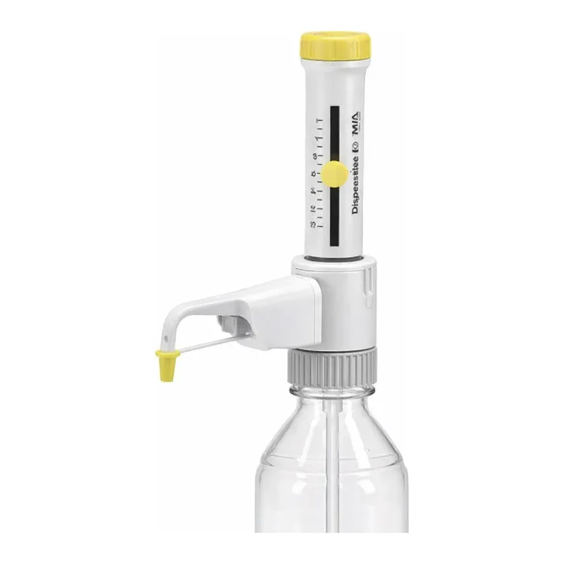 Merck BRAND Dispensette S Organic, Analog-adjustable bottle-top dispenser