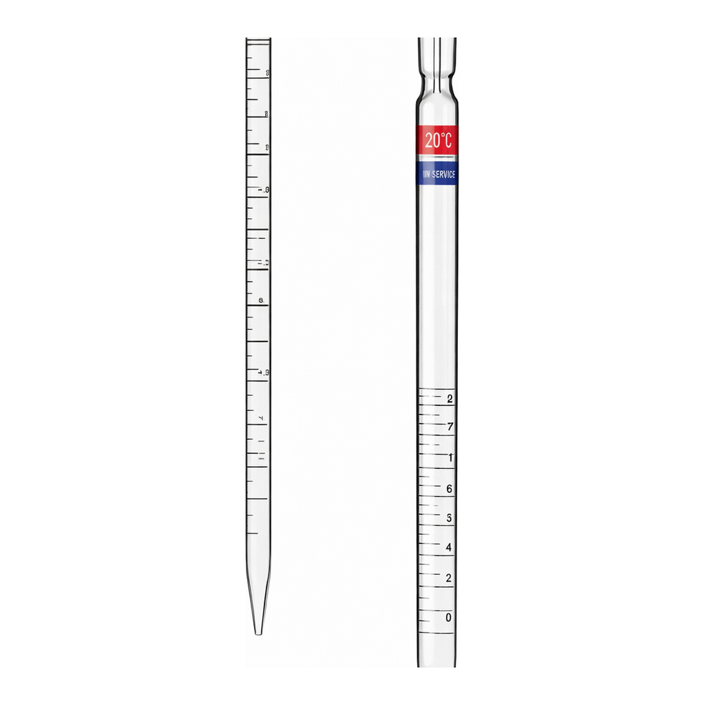 Merck Hirschmann graduated pipette, Class AS