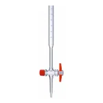 Merck Pyrex Burettes, class AS works certified with PTFE key