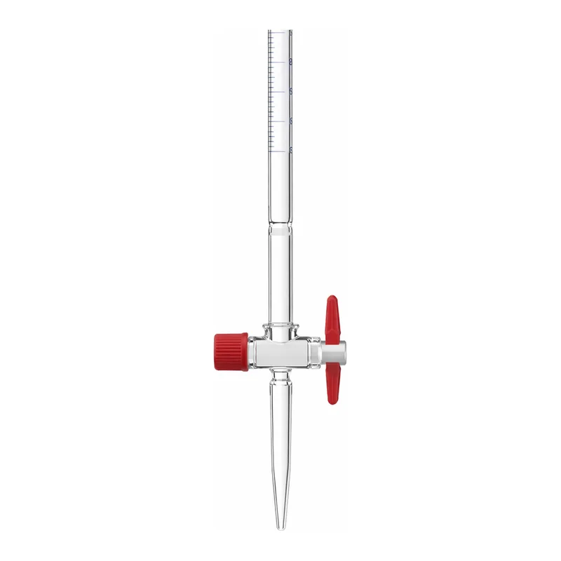 Merck Pyrex Burettes, Schellbach, class AS with PTFE key