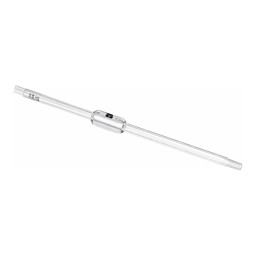 Merck Pyrex volumetric pipette, color-coded