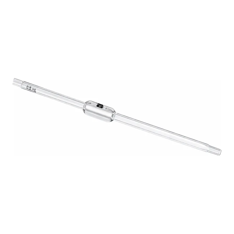Merck Pyrex volumetric pipette, color-coded
