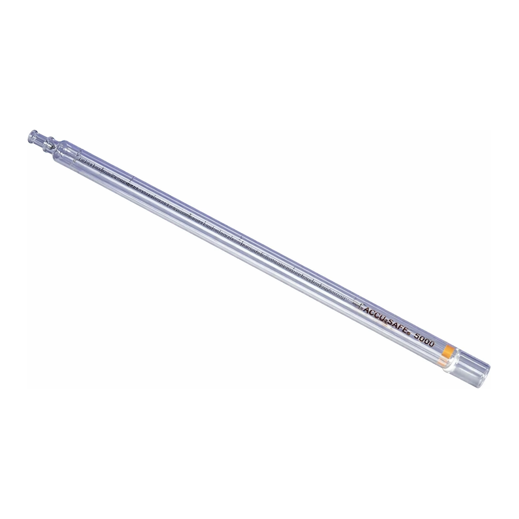Merck Pyrex serialized/certified measuring pipette with colored markings, class A