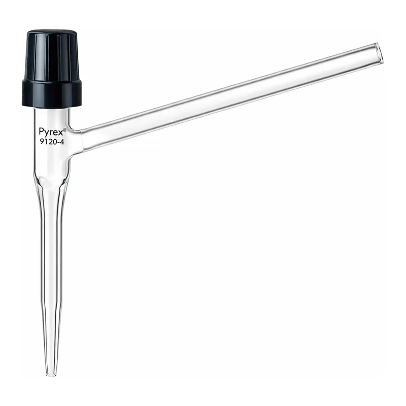 Merck BRAND needle-valve stopcocks for burettes and automatic burettes with PTFE spindle