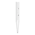 Merck BRAND SILBERBRAND graduated pipettes, piston type