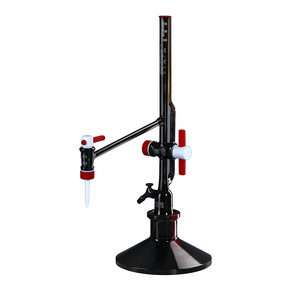 Merck BRAND SILBERBRAND automatic burette, Pellet pattern