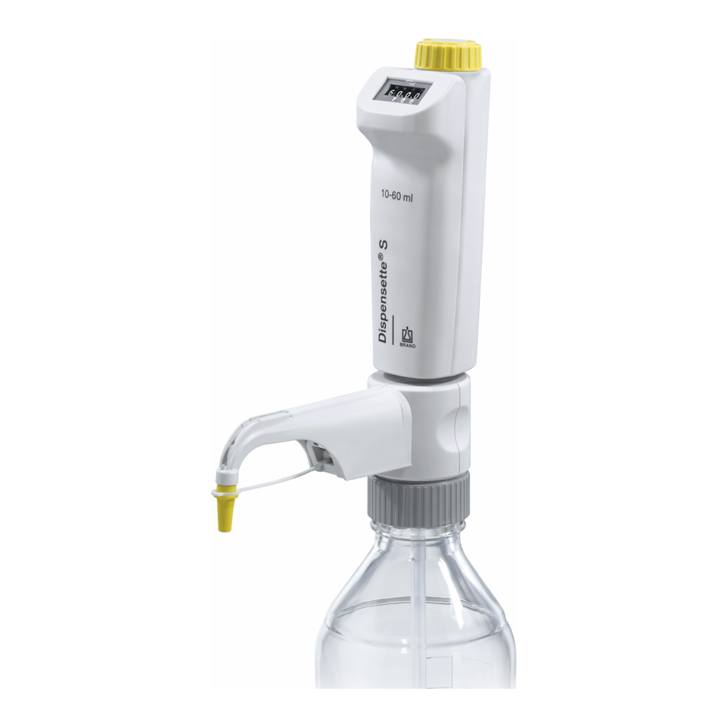 Merck BRAND Dispensette S Organic, Digital bottle-top dispenser