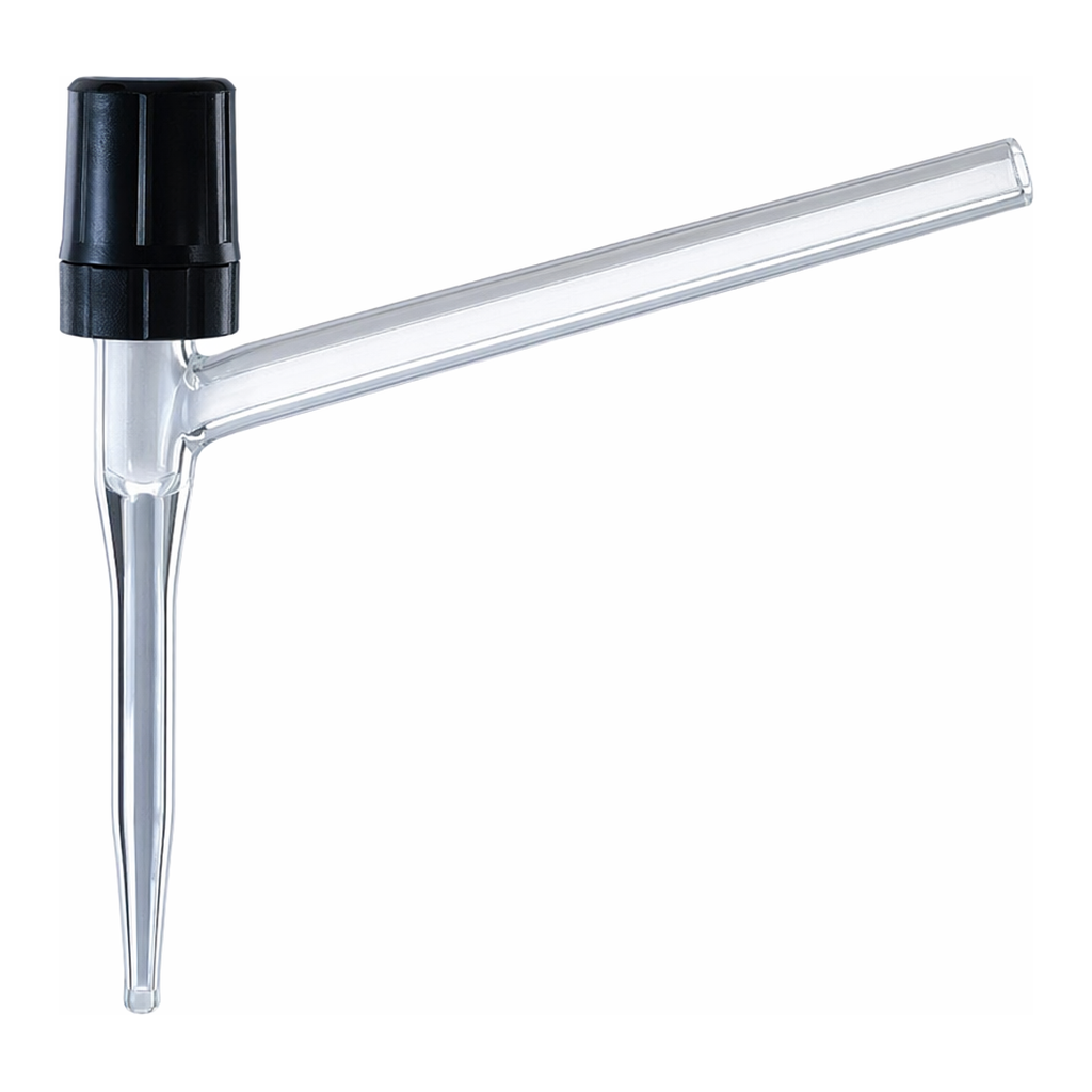 Merck BRAND needle-valve stopcocks for burettes and automatic burettes with PTFE spindle