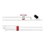 Merck BRAND BLAUBRAND micro burette, bang pattern, straight stopcock