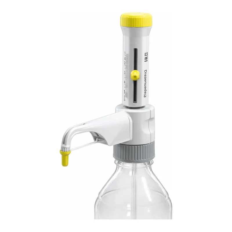 Merck BRAND Dispensette S Organic, Analog-adjustable bottle-top dispenser