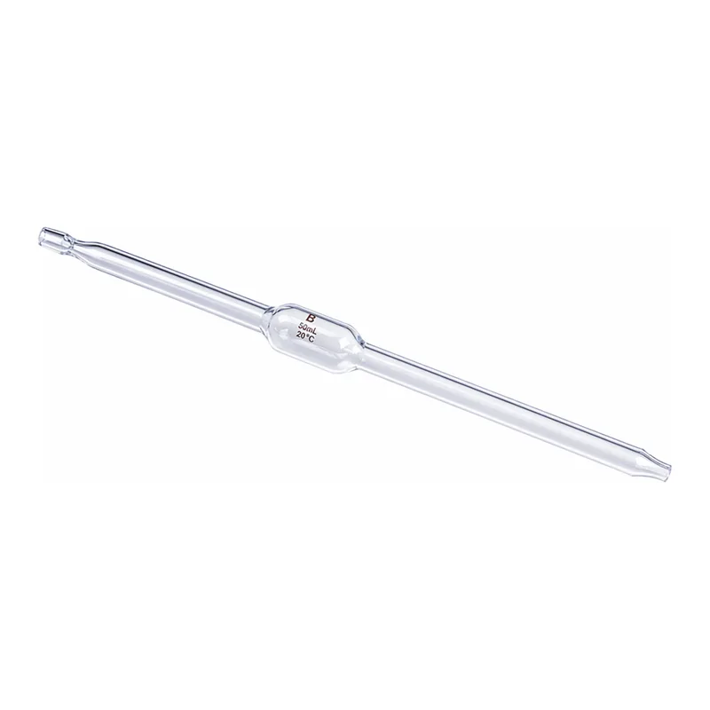 Merck Pyrex volumetric pipette, color-coded