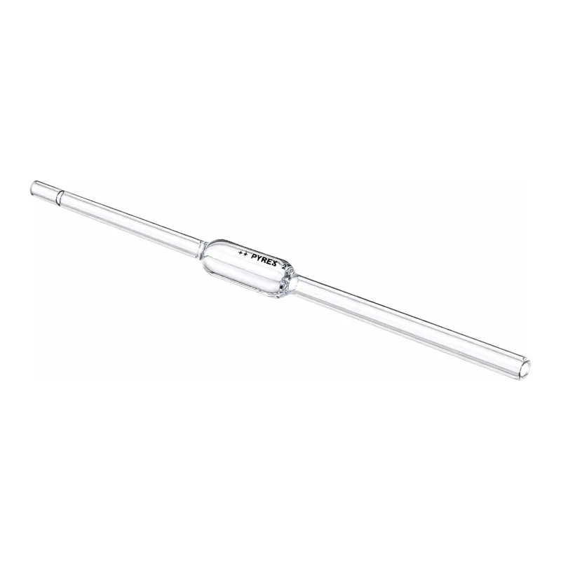 Merck Pyrex volumetric pipette, color-coded