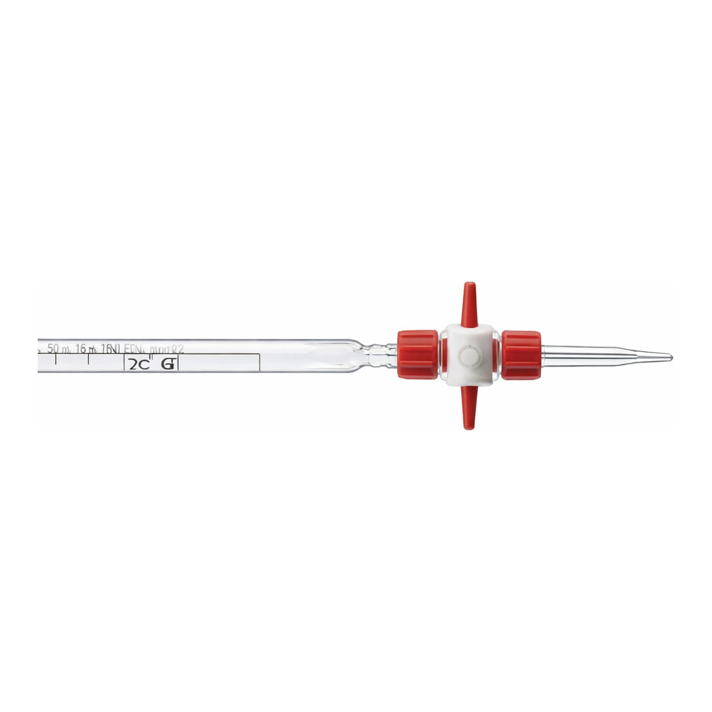 Merck BRAND compact SILBERBRAND burette, with PTFE stopcock