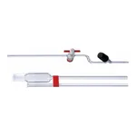 Merck BRAND BLAUBRAND micro burette, bang pattern, straight stopcock