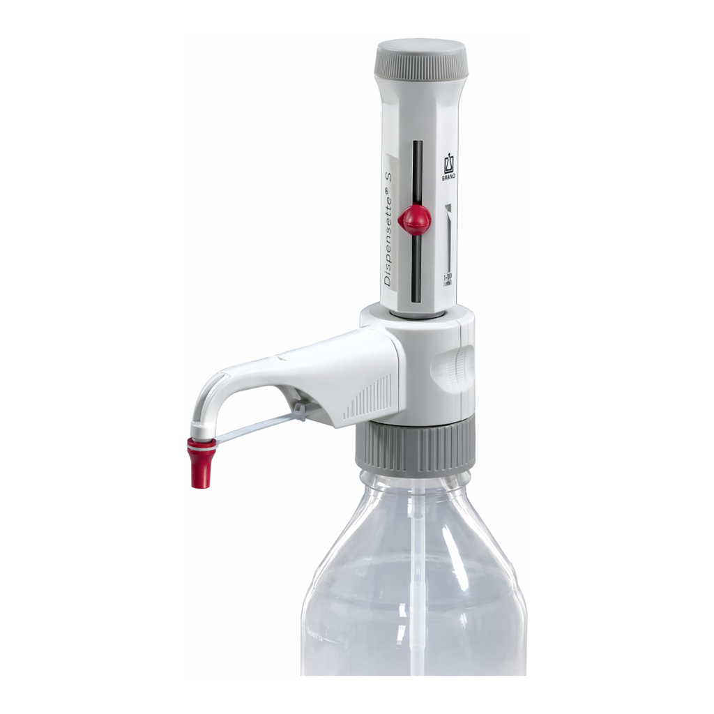 Merck BRAND Dispensette S Analog-adjustable bottle-top dispenser