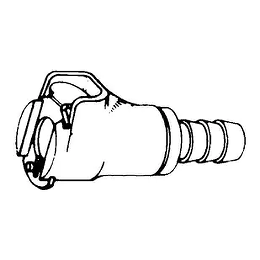 Merck Automatic shut-off quick-disconnect