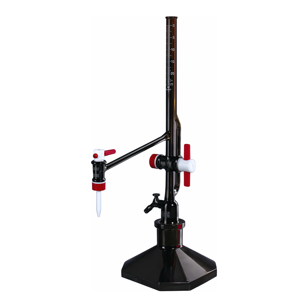 Merck BRAND SILBERBRAND automatic burette, Pellet pattern