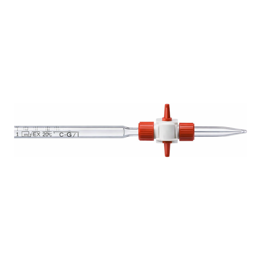 Merck BRAND compact SILBERBRAND burette, with PTFE stopcock
