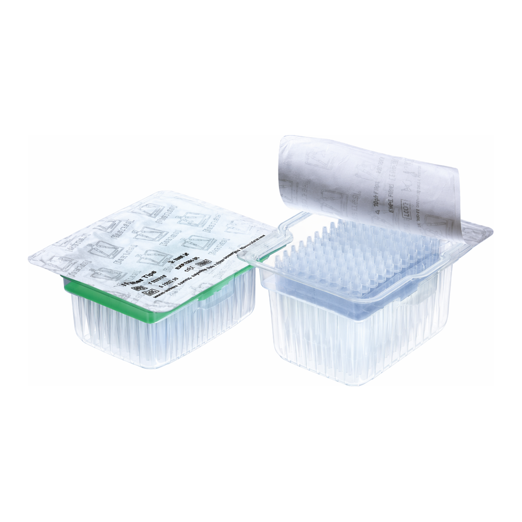 Merck BRAND pipette tips, racked, TipRack