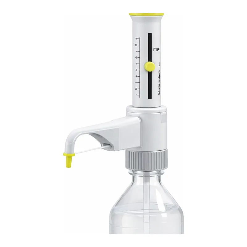 Merck BRAND Dispensette S Organic, Analog-adjustable bottle-top dispenser