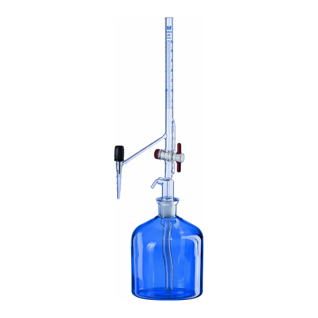 Merck BRAND BLAUBRAND automatic burette, Pellet pattern