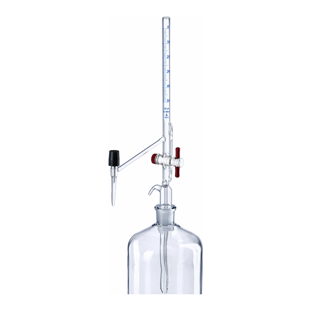 Merck BRAND BLAUBRAND automatic burette, Pellet pattern