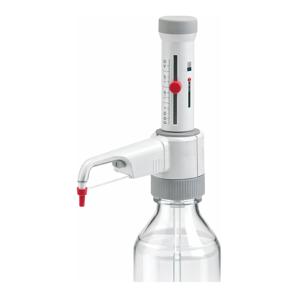 Merck BRAND Dispensette S Analog-adjustable bottle-top dispenser