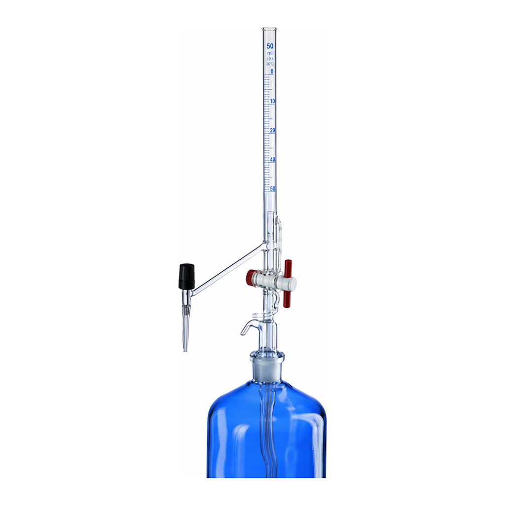 Merck BRAND BLAUBRAND automatic burette, Pellet pattern