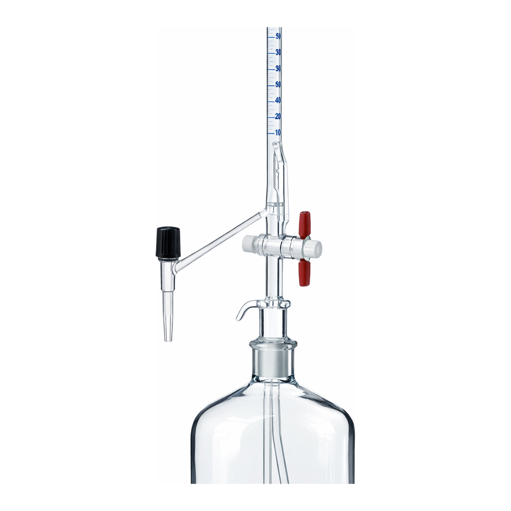 Merck BRAND BLAUBRAND automatic burette, Pellet pattern