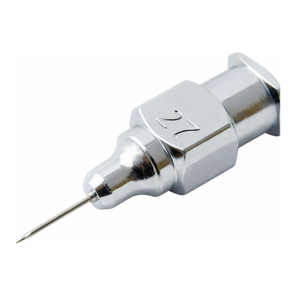 Merck Standard point hypodermic needles, 304 stainless steel