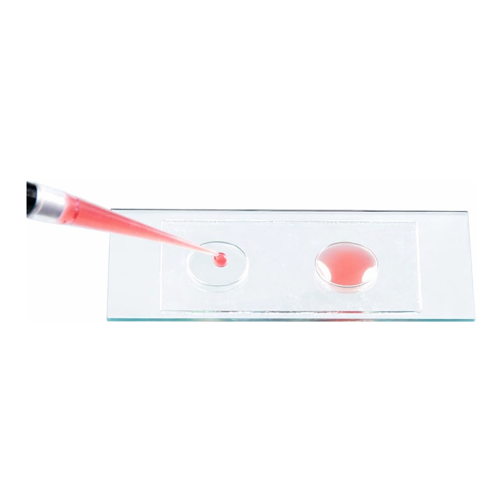 Merck Microscope slide wells, 2-wells