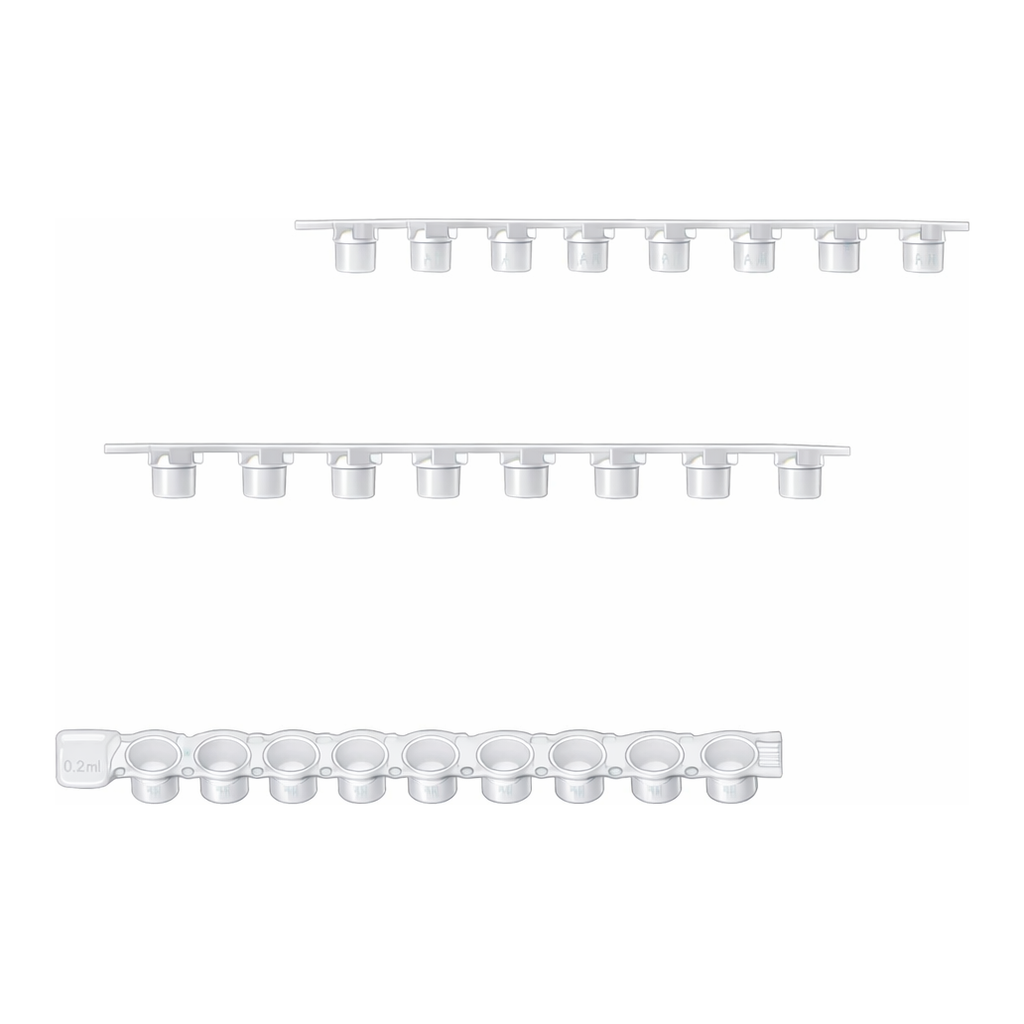 Merck BRAND PCR caps, strips of 8