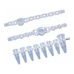 Merck BRAND PCR tubes and caps, strips of 8