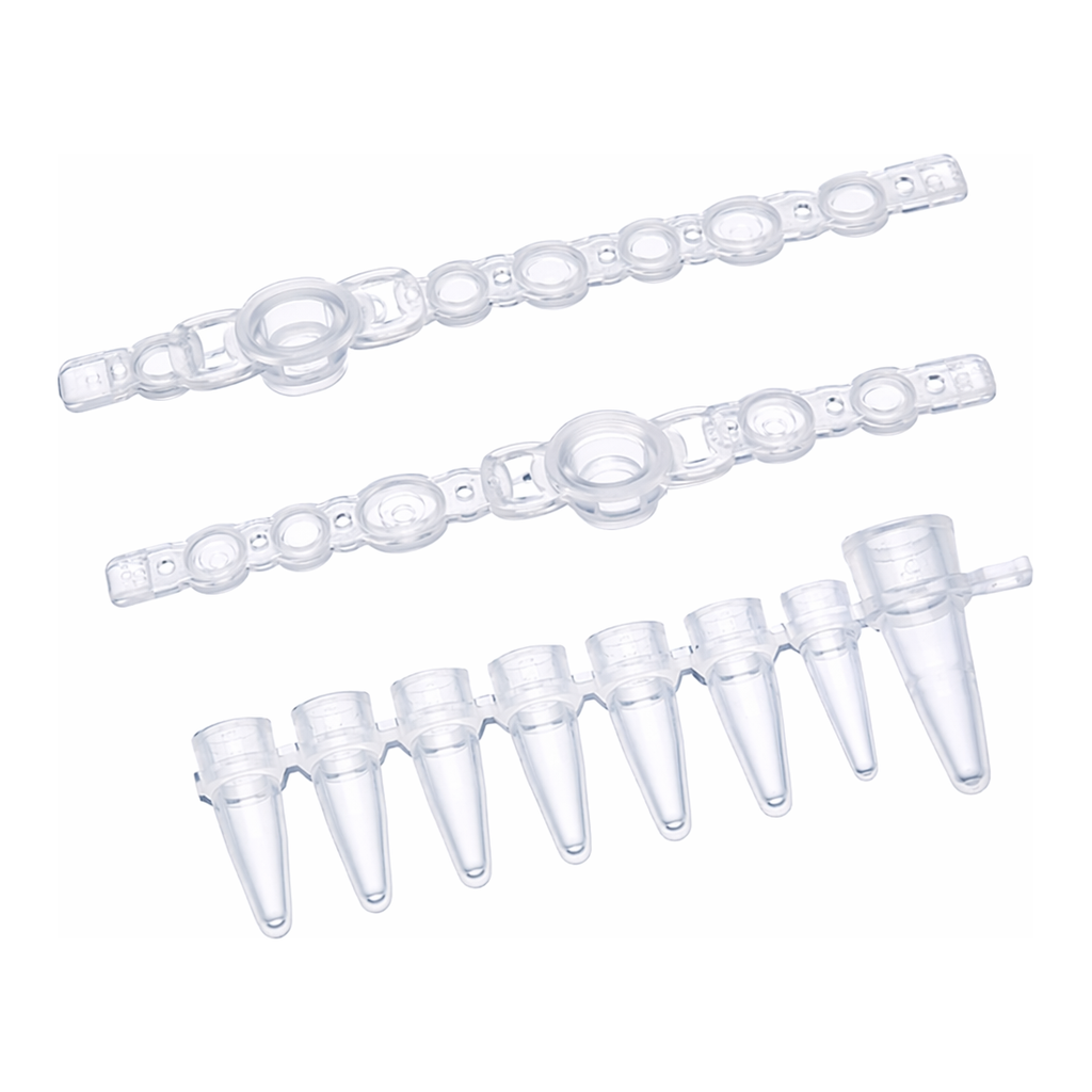 Merck BRAND PCR tubes and caps, strips of 8