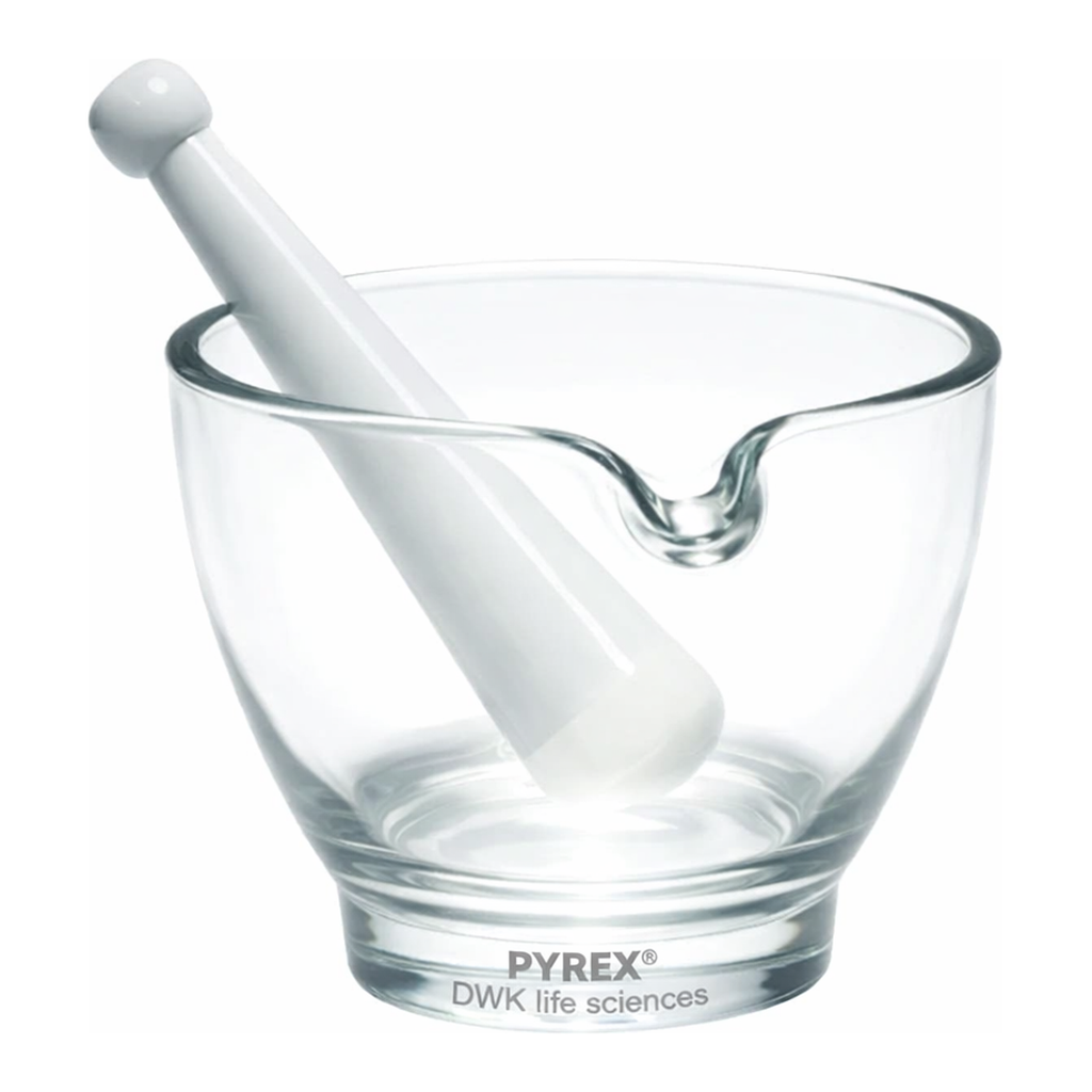 Merck Pyrex Mortar