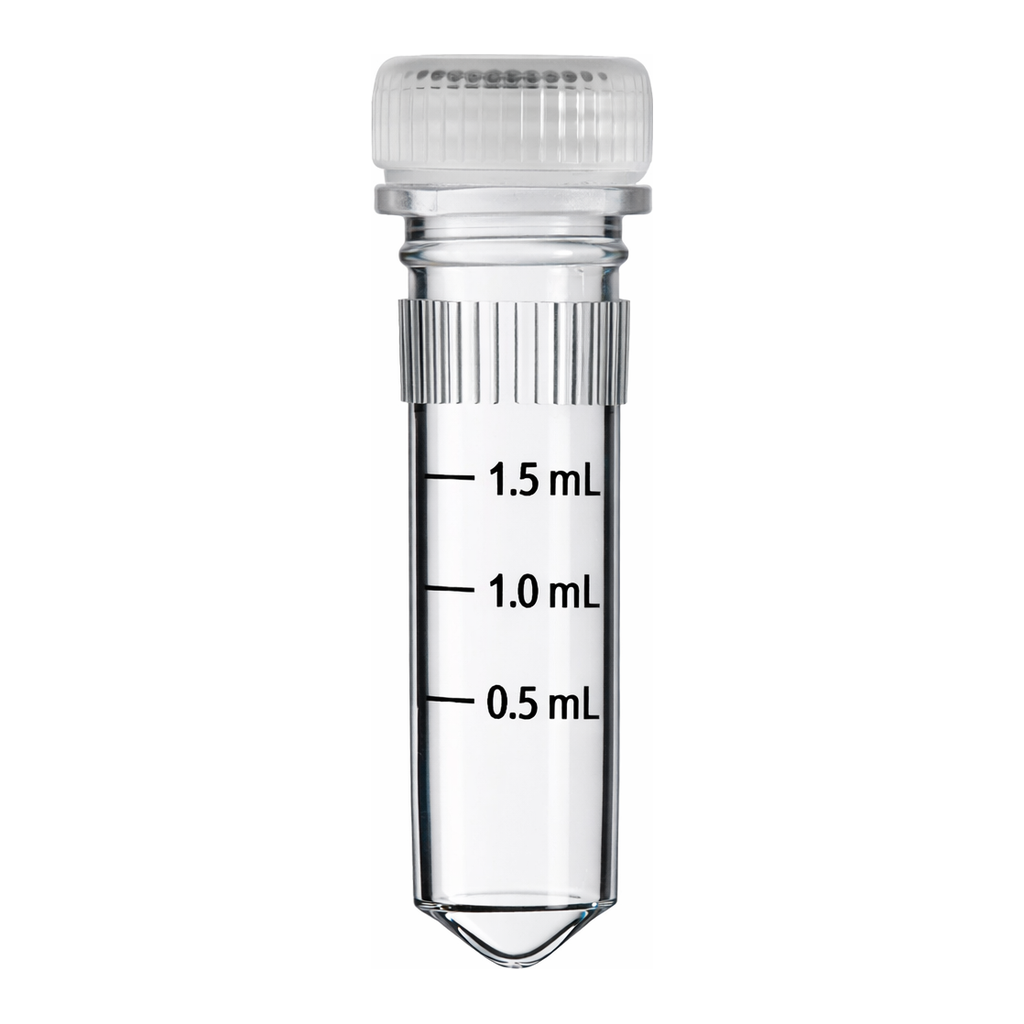 Merck BeadBug unfilled tubes, with caps and sealing ring