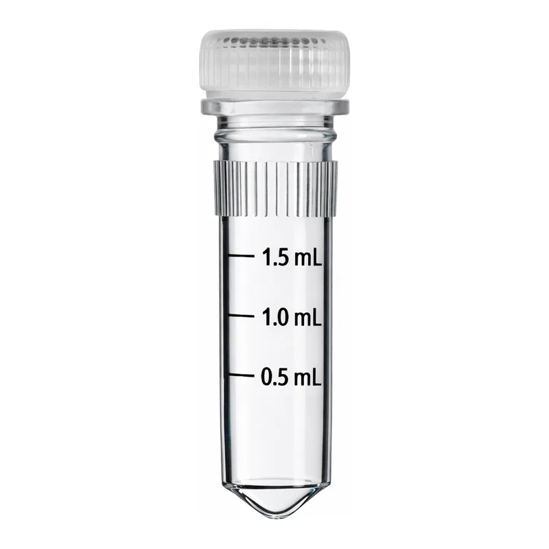 Merck BeadBug unfilled tubes, with caps and sealing ring