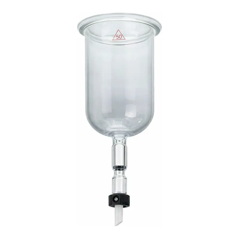 Merck Ace cylindrical reaction flask