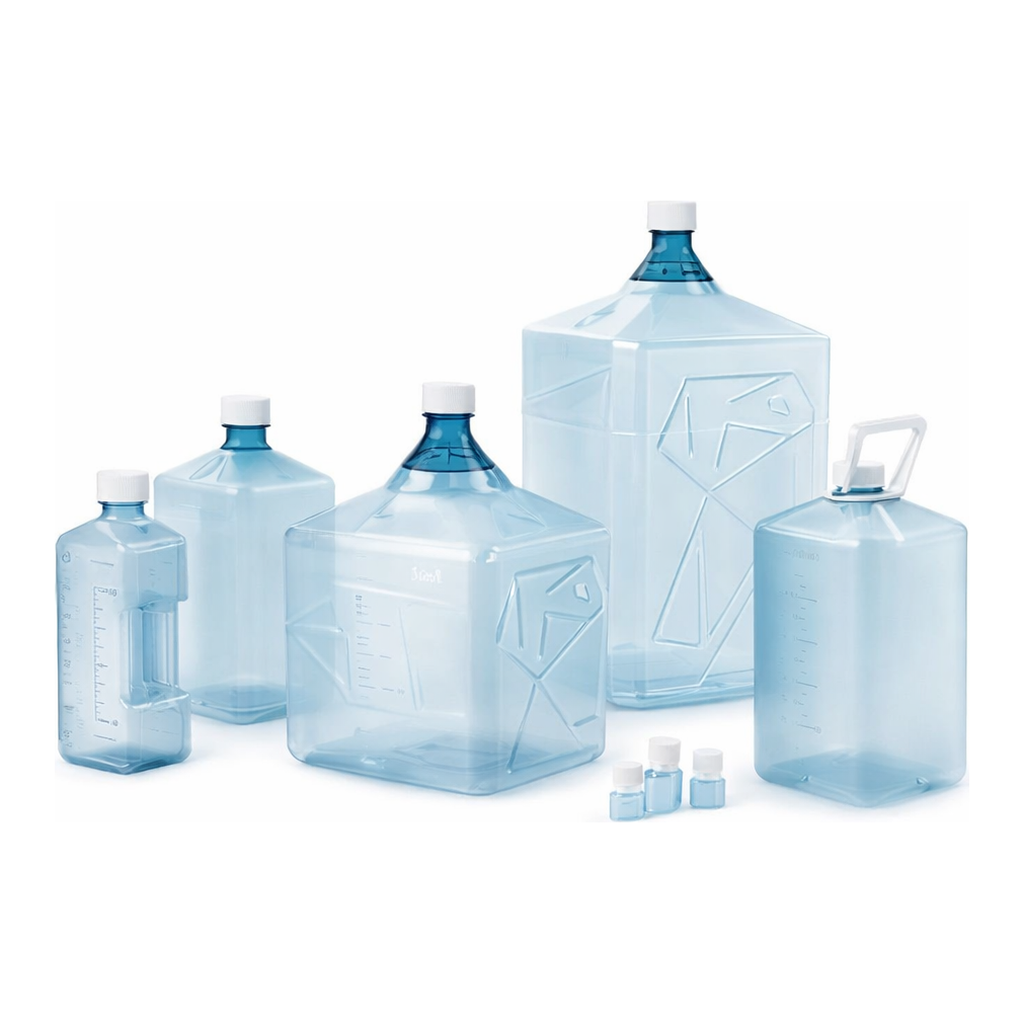 Merck Biotainer square media bottles